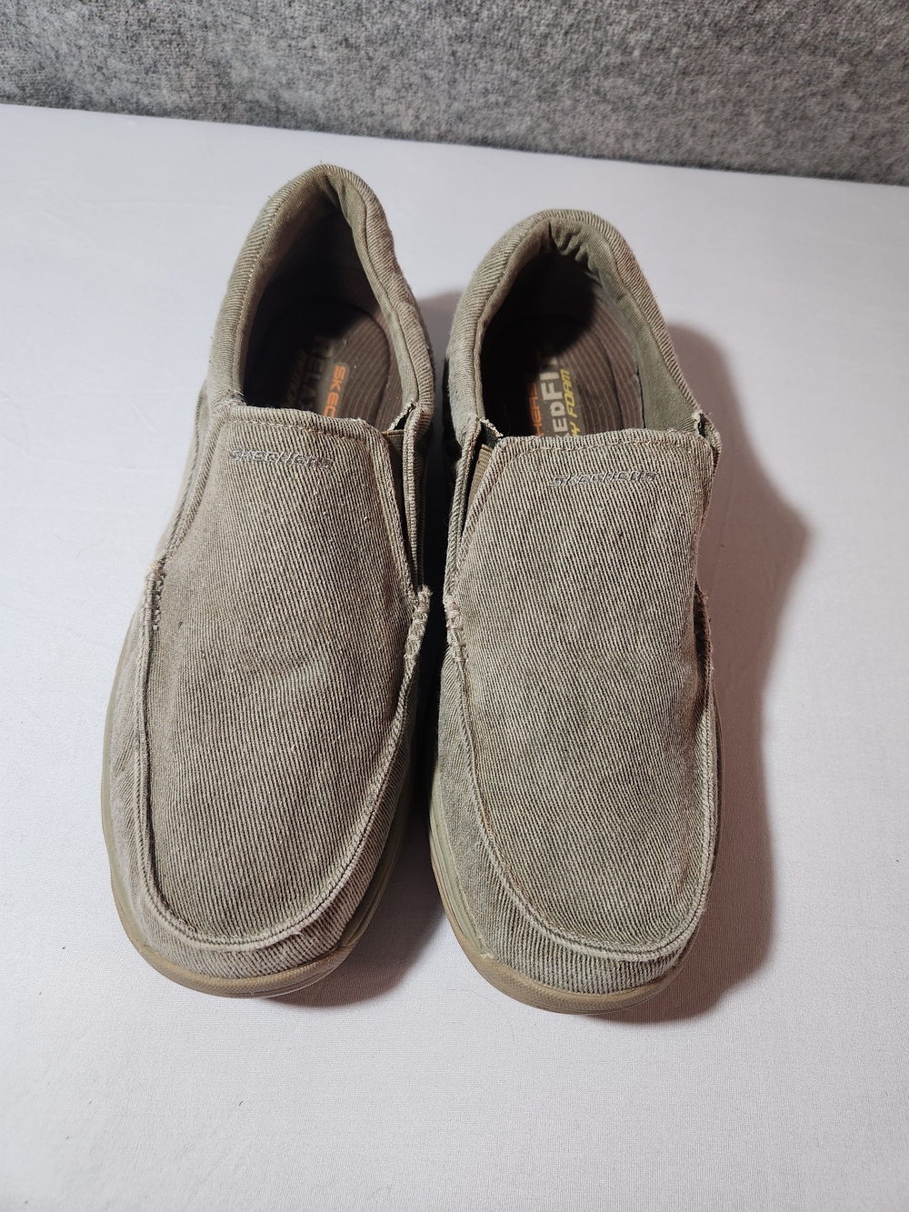 Skechers Men's Relaxed Fit Memory Foam Slip On Casual Shoes Size 13